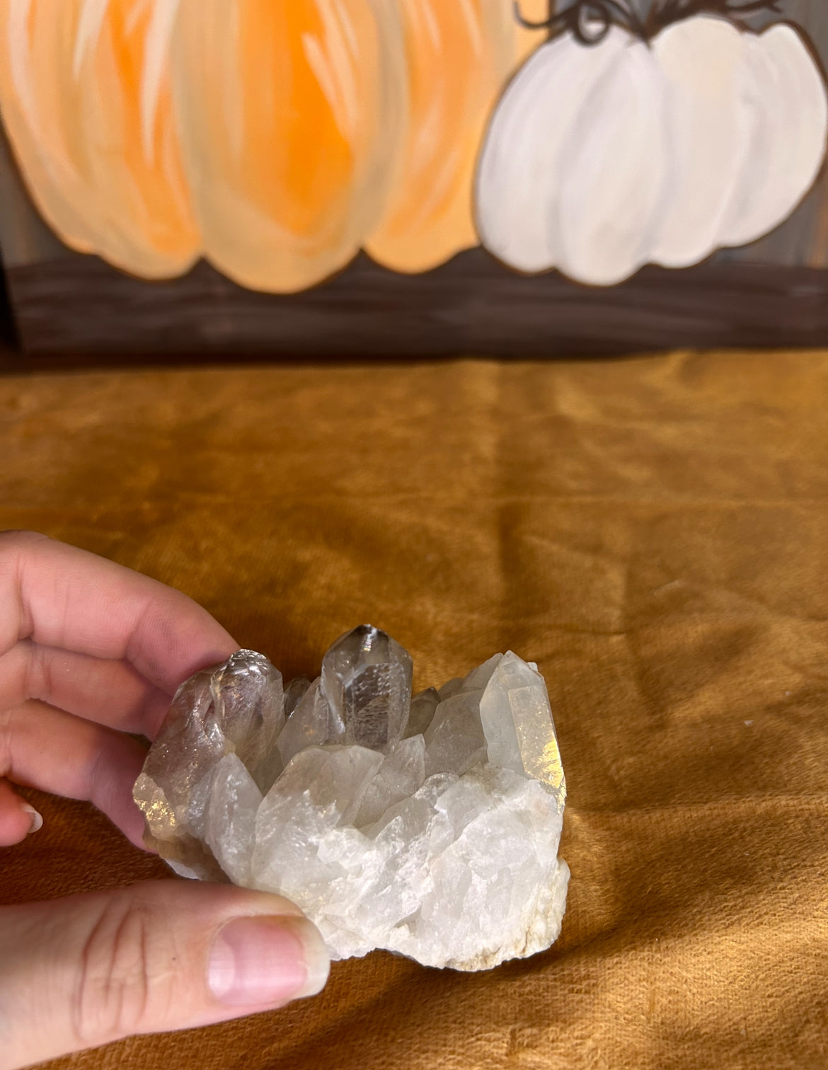 Quartz Cluster, 5.40 oz Clear Quartz with Rainbows (Clarity + Amplification)
