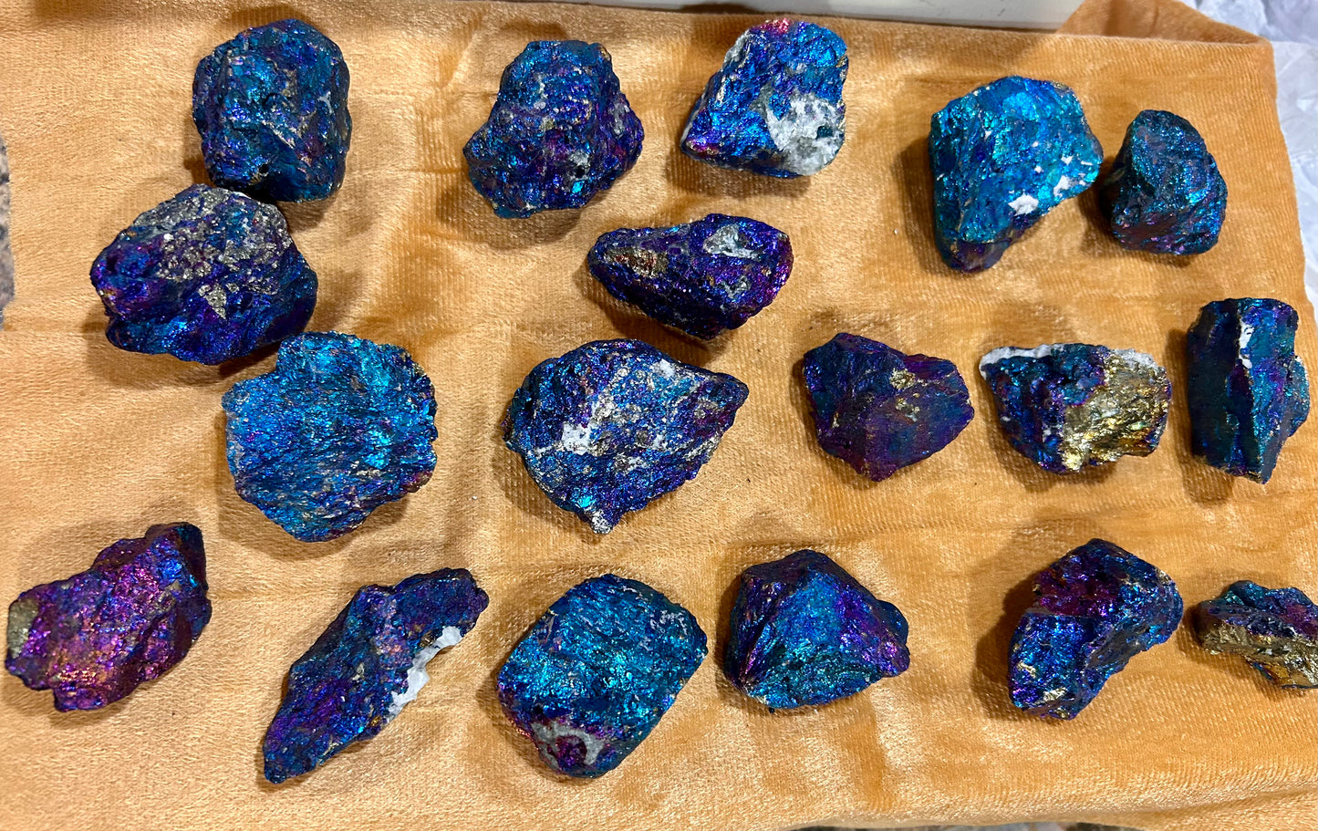 Chalcopyrite "Peacock Ore" (1.5-2 inches)