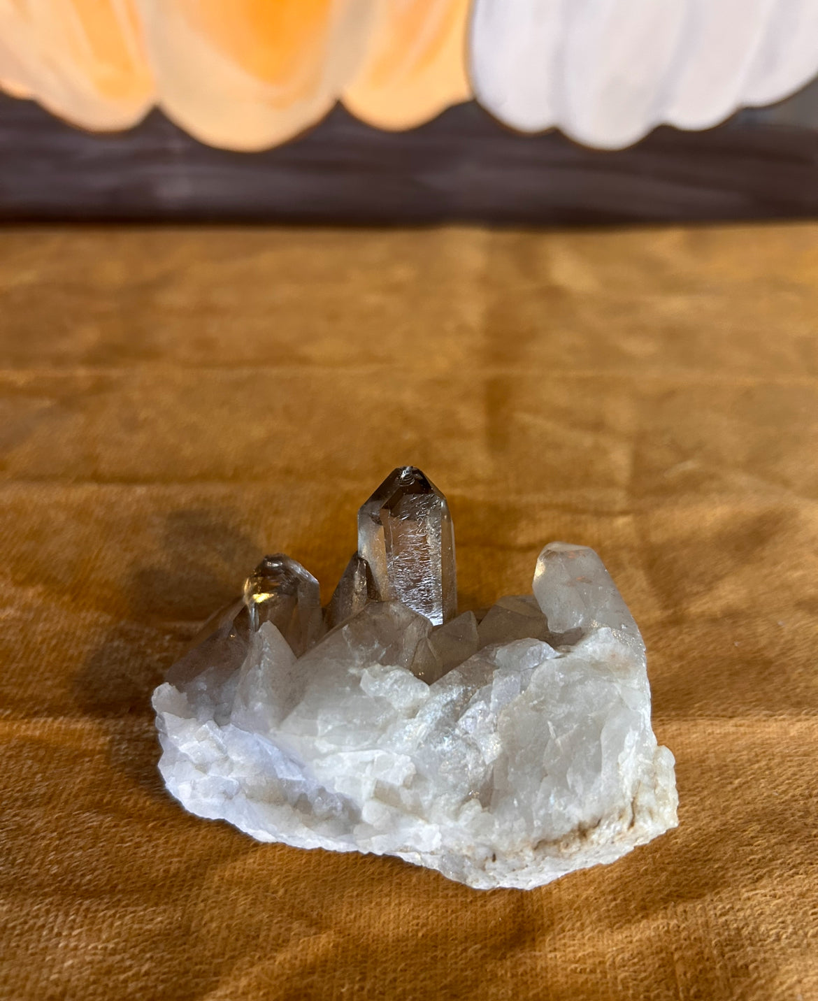 Quartz Cluster, 5.40 oz Clear Quartz with Rainbows (Clarity + Amplification)