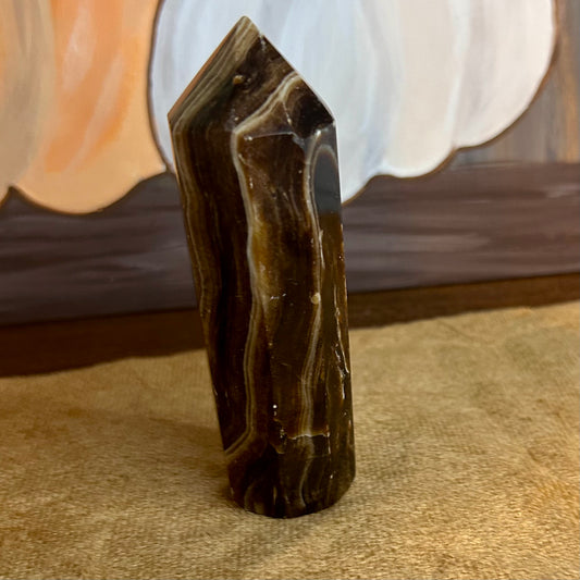 Chocolate Calcite Tower