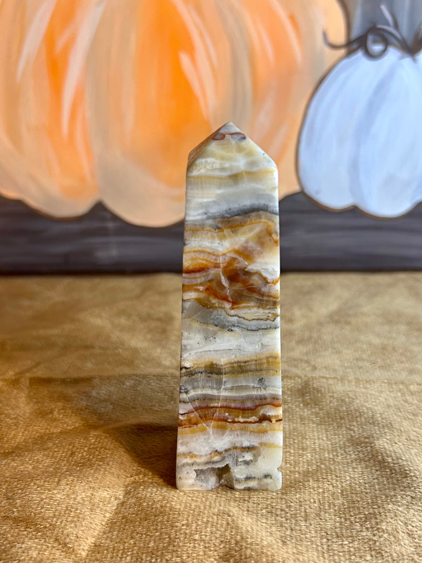 Crazy Lace Agate Tower