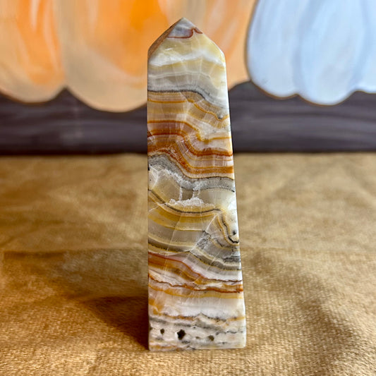 Crazy Lace Agate Tower