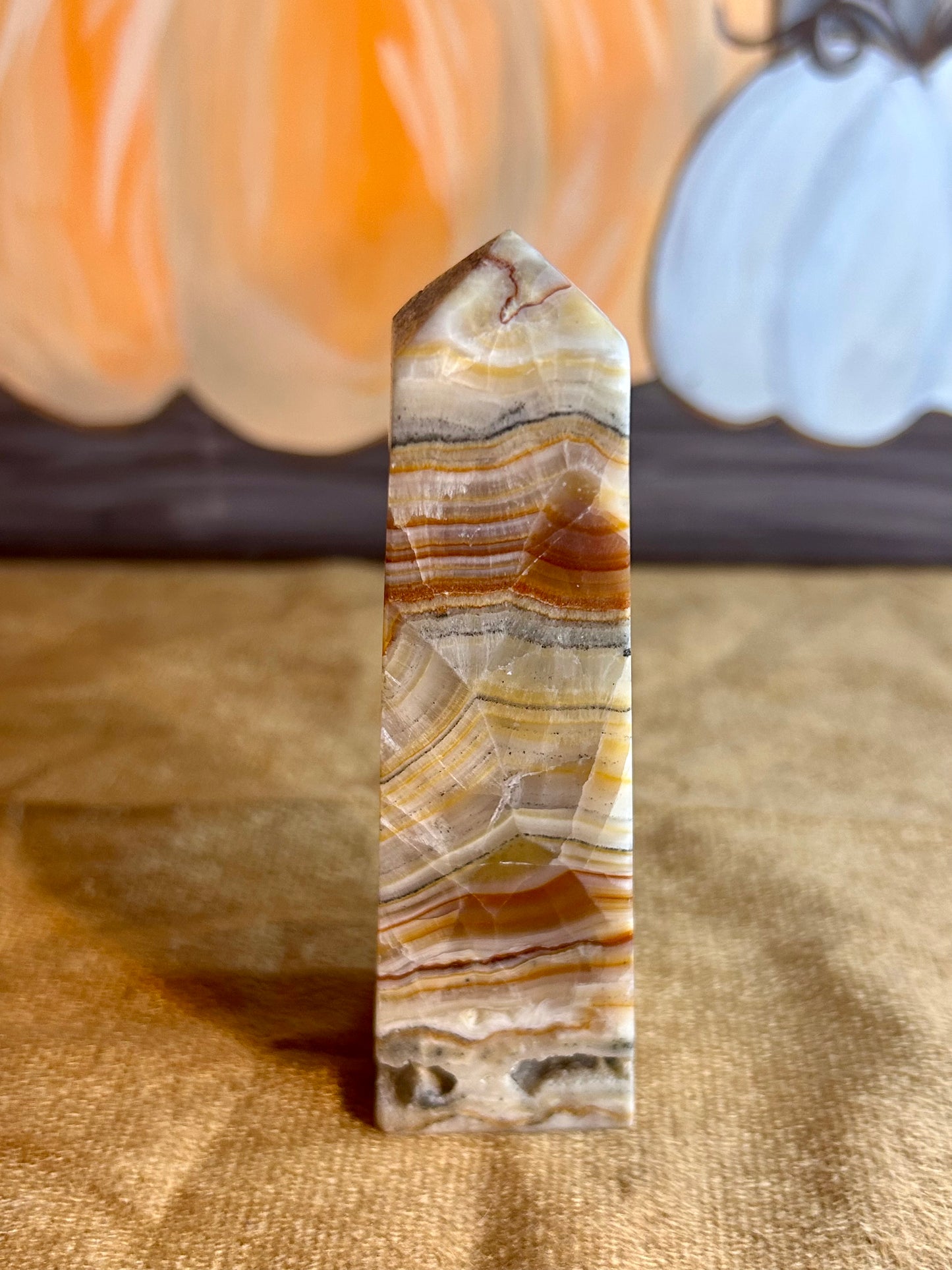 Crazy Lace Agate Tower