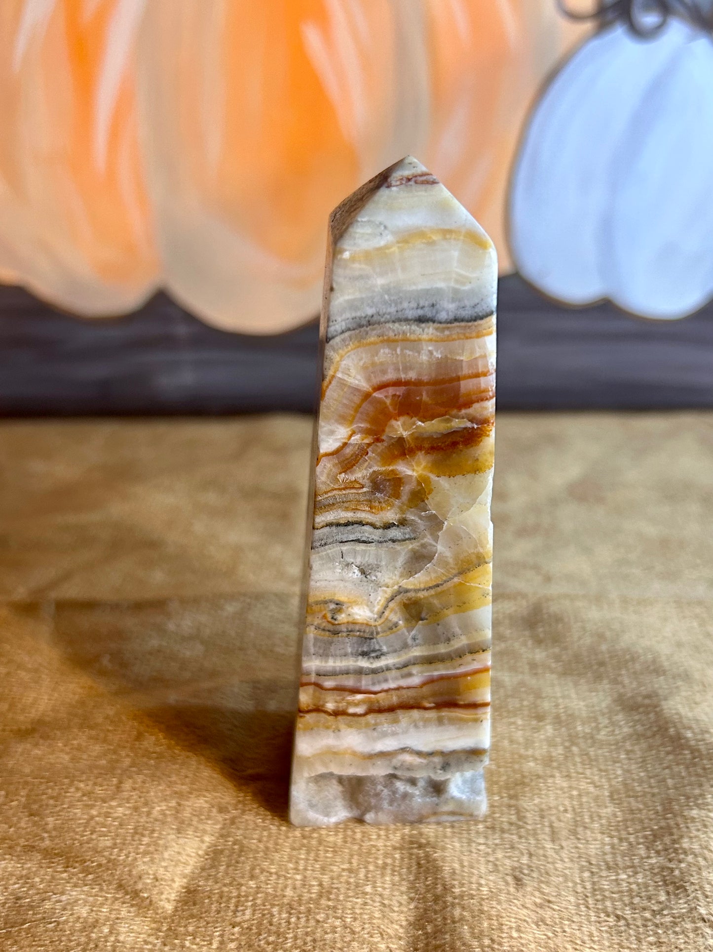 Crazy Lace Agate Tower