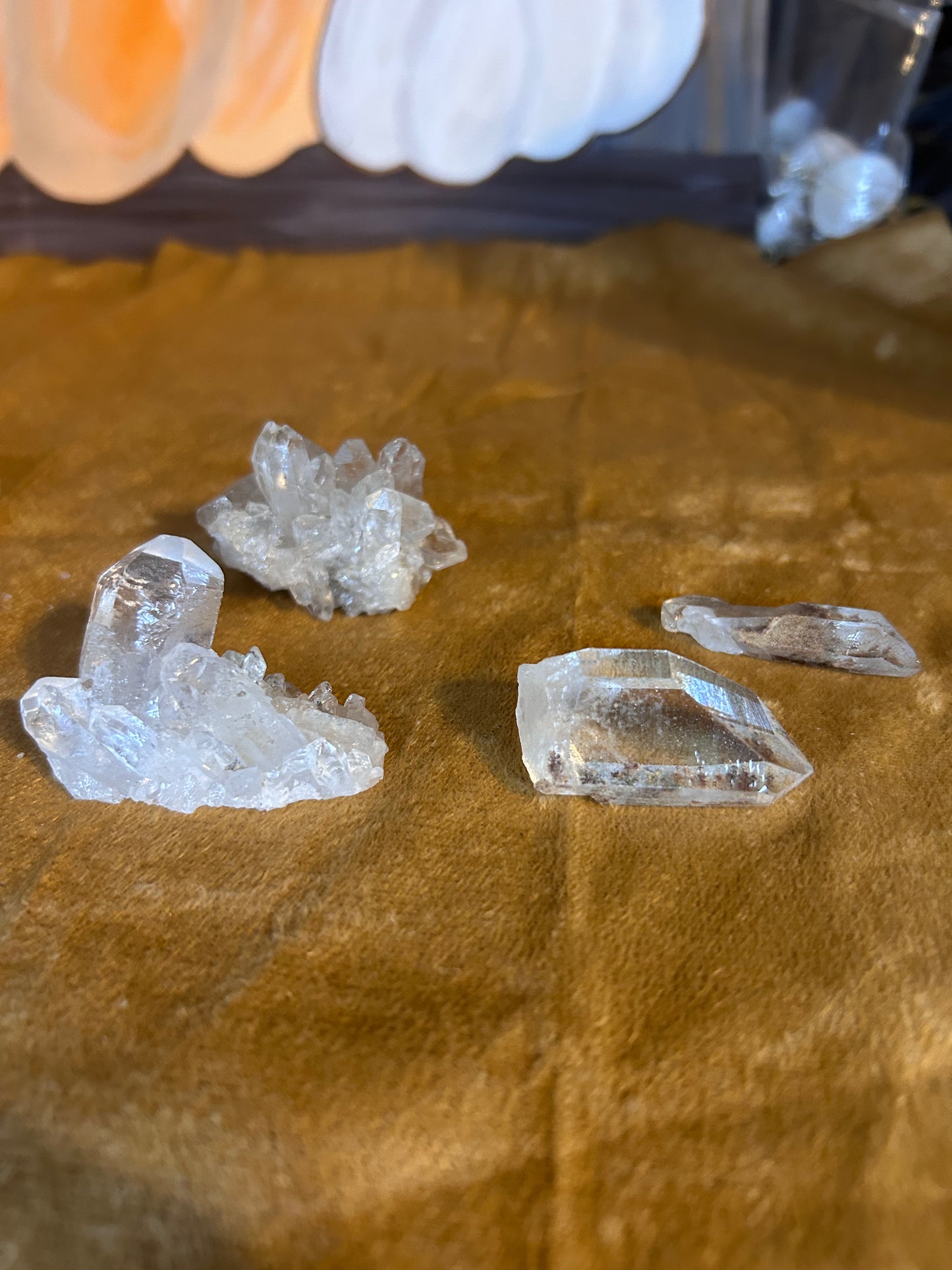 Ancestral Quartz Mini Clusters